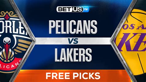 pelicans vs lakers prediction